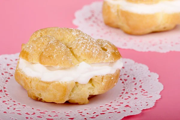 Cream Puff Pastry — Stock Photo, Image