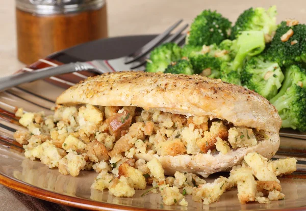 Chicken and Stuffing — Stock Photo, Image