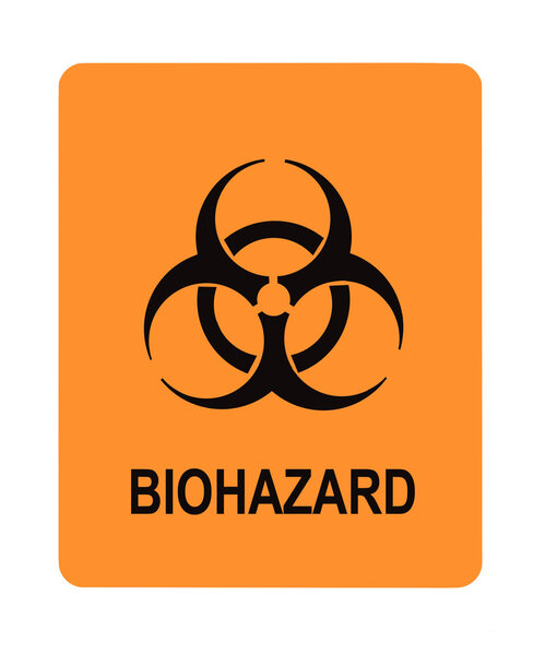Предупреждающая маркировка биохазарда
