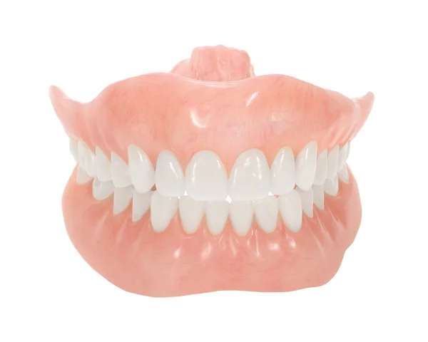 Зубні протези — стокове фото