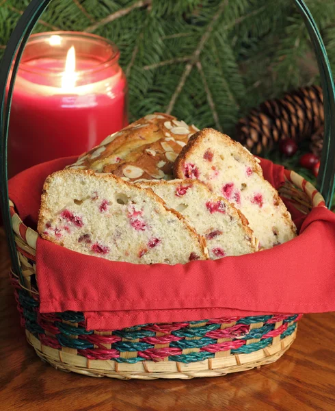 Cesto di pane al mirtillo — Foto Stock