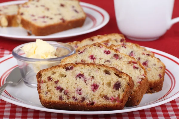 Pan dulce de arándano — Foto de Stock