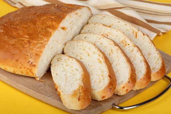 Cheddar Cheese Bread — Stock Photo, Image