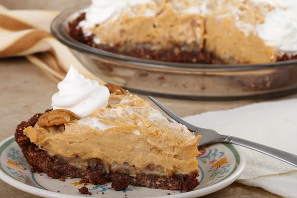 Peanut Butter Pie — Stock Photo, Image