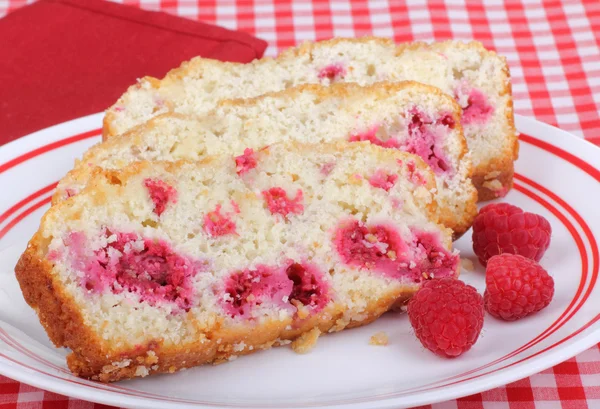 Himbeerbrot — Stockfoto