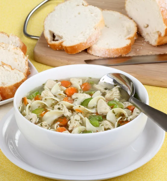 Chicken Vegetable Soup — Stock Photo, Image
