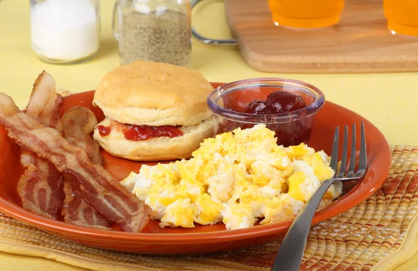 Bacon and Egg Breakfast — Stock Photo, Image