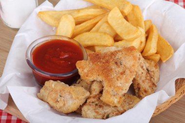 Balık ve patates kızartması