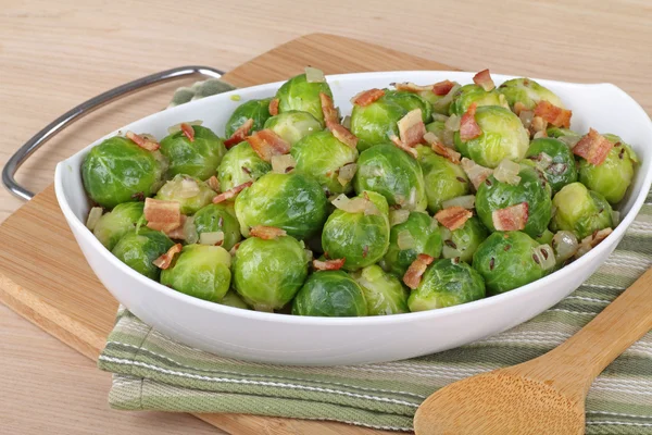 Cooked Brussels Sprouts — Stock Photo, Image