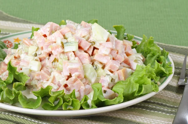 Salada de presunto — Fotografia de Stock