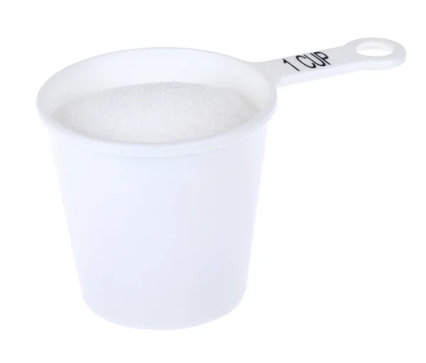 Csésze cukor — Stock Fotó