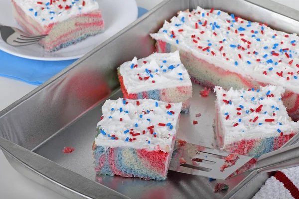 Patriotiska tårta — Stockfoto