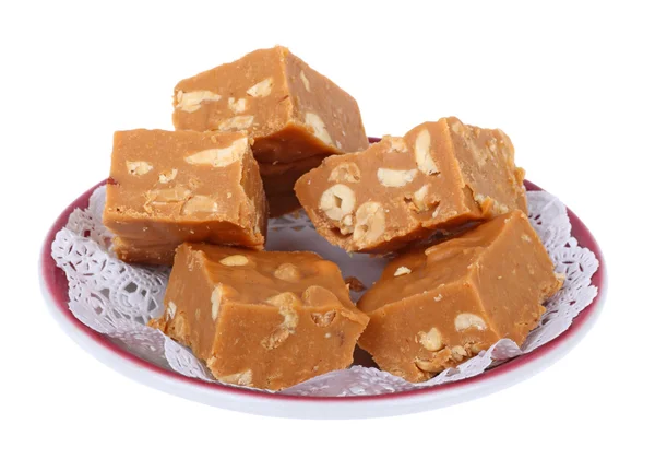 Peanut Butterscotch Fudge — Stock Photo, Image