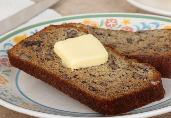 Nut Bread Slices — Stock Photo, Image