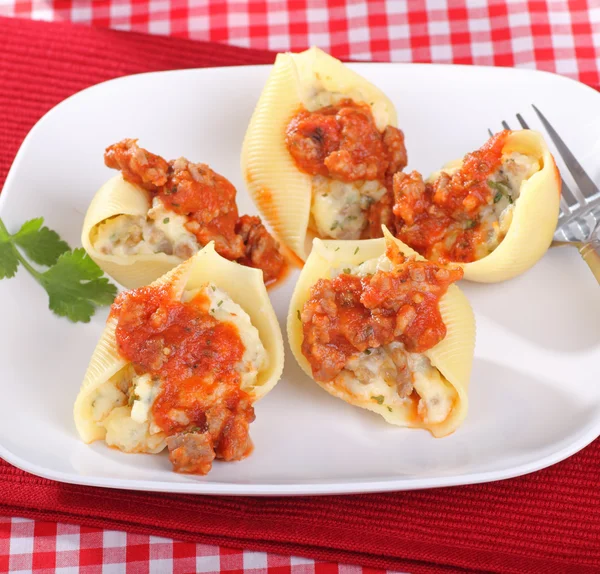 Pasta Shells — Stock Photo, Image