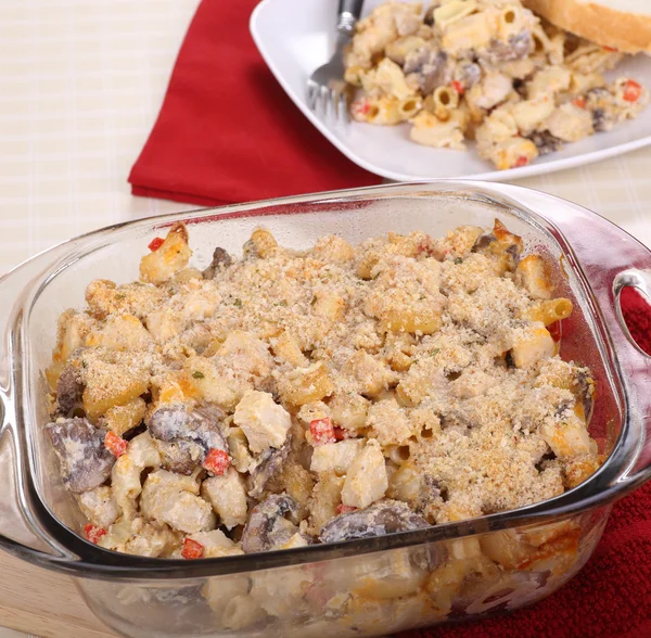 Chicken and Mushroom Casserole — Stock Photo, Image