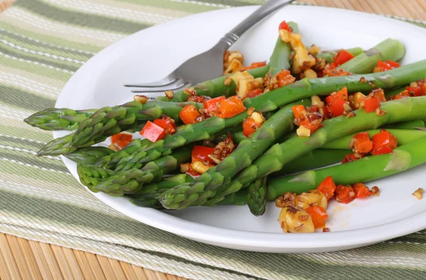 Asparagus Meal — Stock Photo, Image