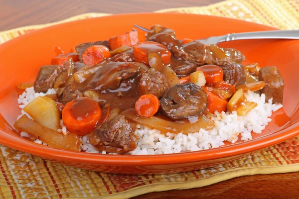 Guisado de carne — Fotografia de Stock