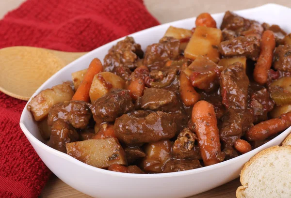 Beef Stew Dinner — Stock Photo, Image