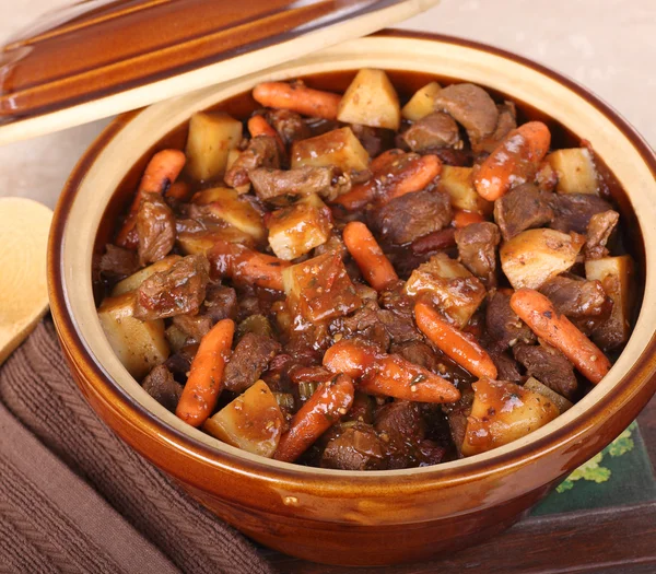 Pote de guisado — Fotografia de Stock