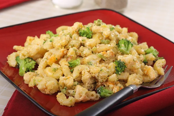Broccoli Mac and Cheese — Stock Photo, Image