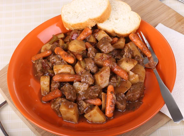 Beef Stew Dinner — Stock Photo, Image