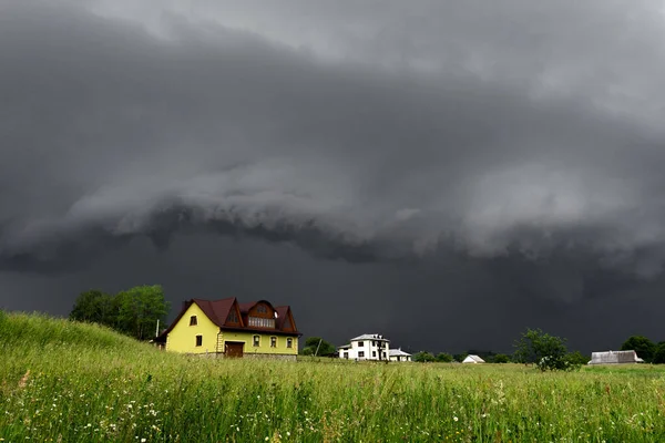 Storm Clouds Mountains — Stock Photo, Image