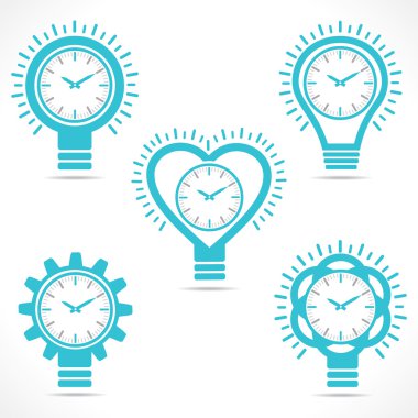 farklı şekillerde saat