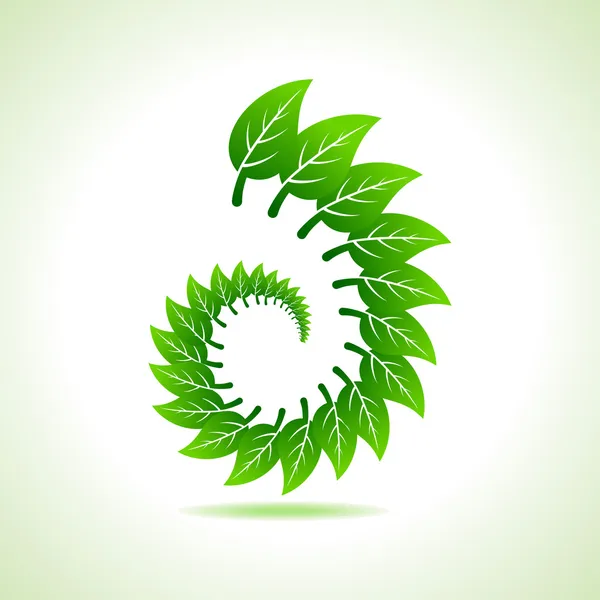 Eco leaf — Stock Vector