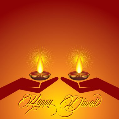 Diwali tebrik arka plan