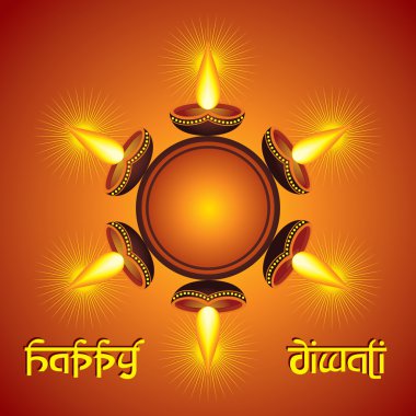 Diwali tebrik arka plan