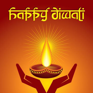 Diwali tebrik arka plan