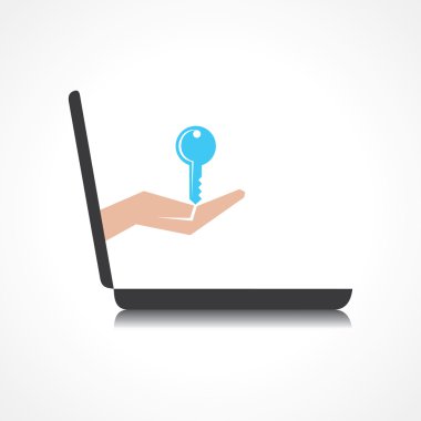 el tutma anahtar laptop ekran geliyor