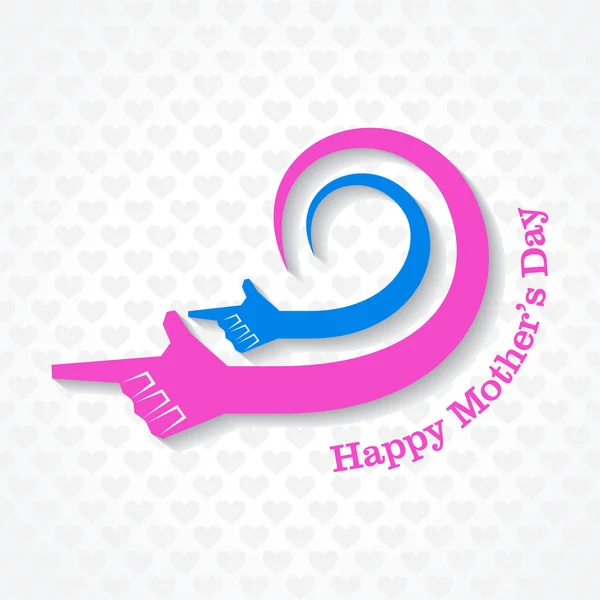 Pozdrowienie dzień matki — Wektor stockowy
