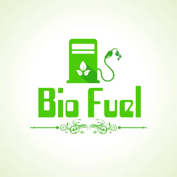 Bio fuel — Stock Vector