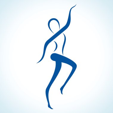 stilize yoga pose