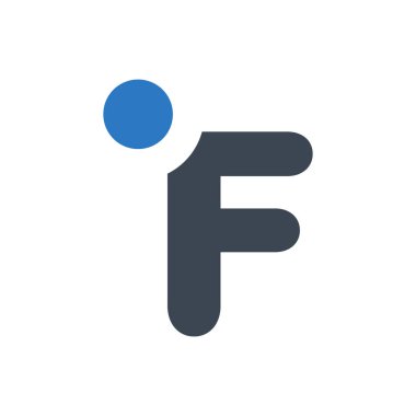 Beyaz arkaplanda Fahrenheit simgesi