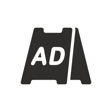 Beyaz arkaplandaki pano simgesinin dışını ekler