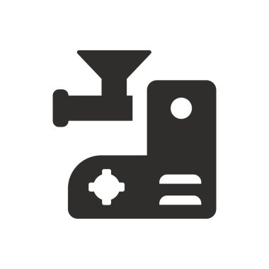 Beyaz arkaplanda mutfak boyutu simgesi