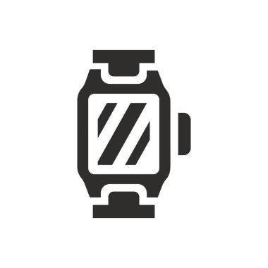 Beyaz arkaplanda dijital aygıt simgesi