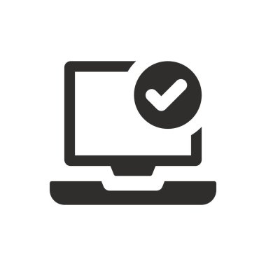 Beyaz arkaplan üzerindeki denetleme simgesini izle