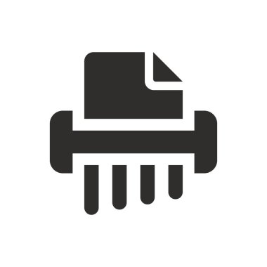 Beyaz arkaplanda Öğütücü simgesi