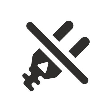 Beyaz arkaplandaki dolgu simgesini ayır