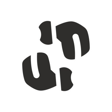 Beyaz arkaplanda kablosuz kulaklık simgesi