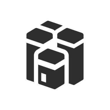 Beyaz arkaplanda yüzdelik grafik simgesi