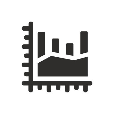 Beyaz arkaplandaki karşılaştırma denetim simgesi