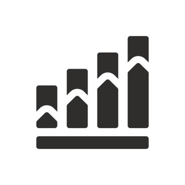 Beyaz arkaplanda grafik simgesini çoğalt