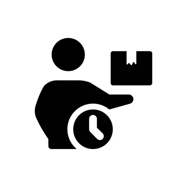 Merk Promotie Pictogram Witte Achtergrond — Stockvector