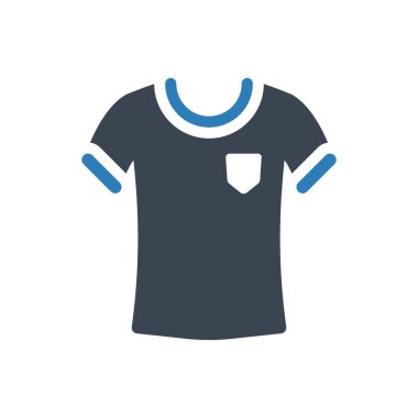 Fabric shirt icon (Simple vector illustration)