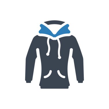 Hoody jacket icon (Simple vector illustration)